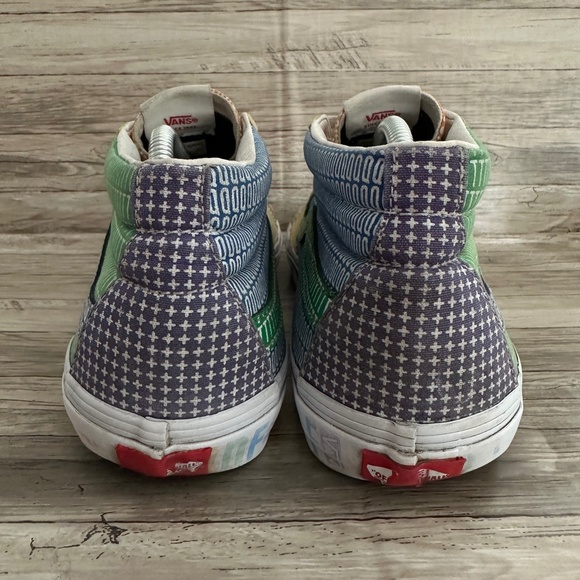 Vans Sk8 Hi Sneakers Mens Pride Month Skateboard Shoe Chukka High Top Size 11 - Picture 5 of 13